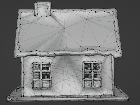 Gingerbread house Modelo 3D