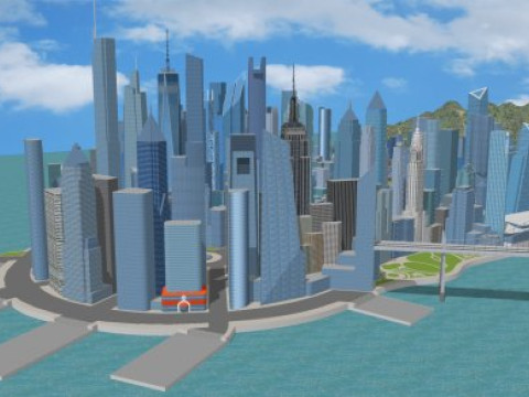 Cizo city 3D 模型