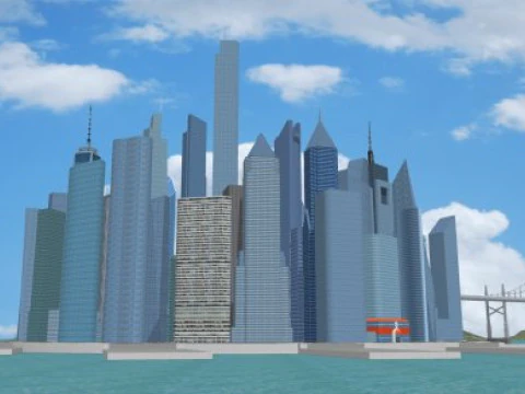 Cizo şehri 3D Model