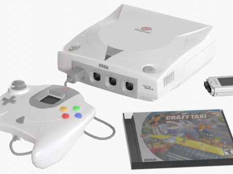 Sega Dreamcast 3D 模型