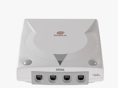 Sega Dreamcast 3D Model