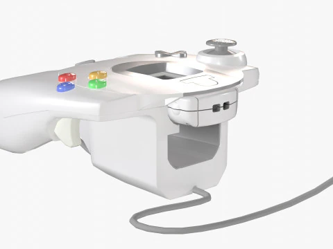 Sega Dreamcast 3D Model