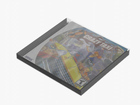 Sega Dreamcast 3D Model