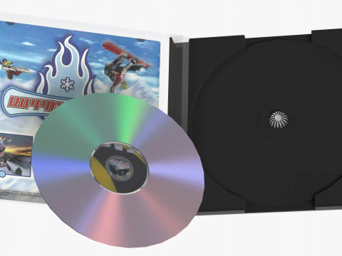 Sega Dreamcast 3D Model
