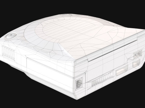 Sega Dreamcast 3D 模型