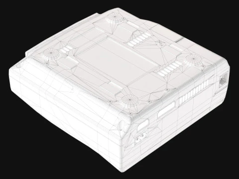 Sega Dreamcast 3D Model