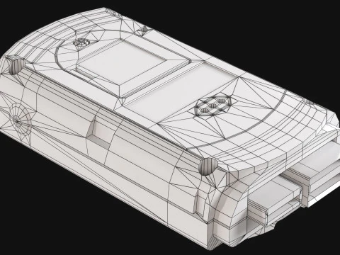 Sega Dreamcast 3D Model