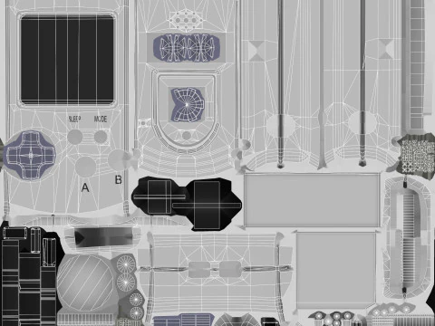Sega Dreamcast 3D Model