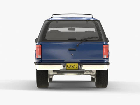 SUV Truck 90s 3D Model