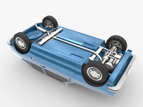 Fiesta Mk1 1978 3D Model