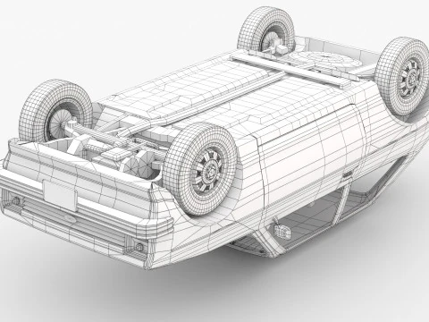 Fiesta Mk1 1978 3D Model