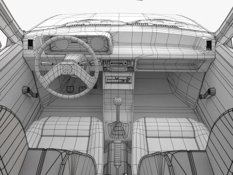 Fiesta Mk1 1978 3D Model