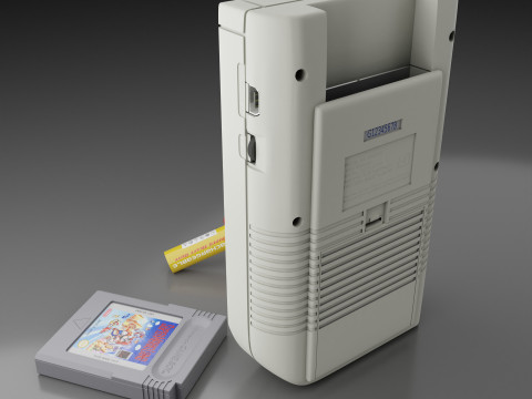Nintendo Game Boy DMG 3Dモデル