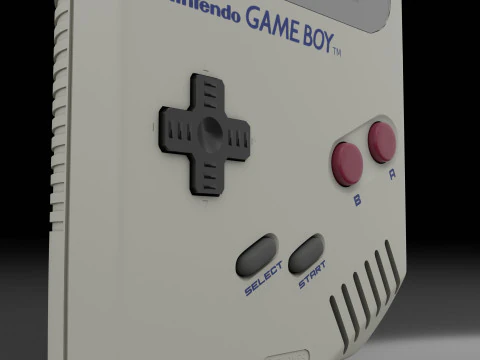 Nintendo Game Boy DMG 3D Model