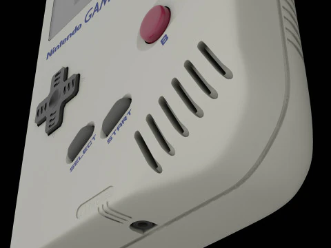 Nintendo Game Boy DMG 3D Model