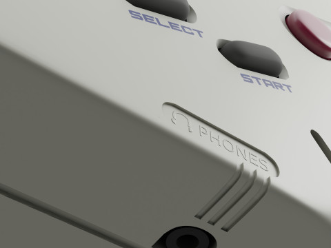 Nintendo Game Boy DMG 3Dモデル