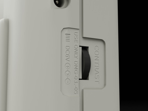 Nintendo Game Boy DMG 3Dモデル