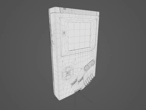Nintendo Game Boy DMG 3D Model