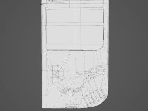 Nintendo Game Boy DMG 3D Model
