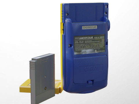 Nintendo Game Boy Color GBC 3D Model