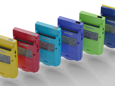 Nintendo Game Boy Color GBC Modelo 3D