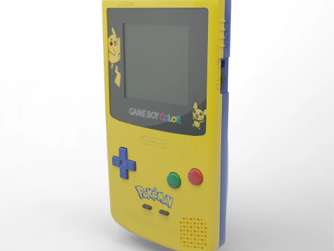 Nintendo Game Boy Color GBC Modelo 3D