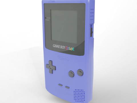 Nintendo Game Boy Color GBC 3D Model