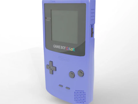 Nintendo Game Boy Color GBC Modelo 3D