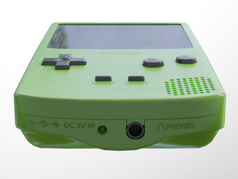 Nintendo Game Boy Color GBC 3D Model