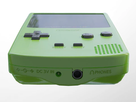 Nintendo Game Boy Color GBC Modelo 3D