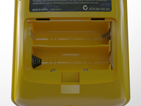 Nintendo Game Boy Color GBC 3D Model