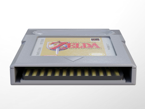 Nintendo Game Boy Color GBC 3D Model