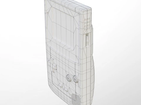 Nintendo Game Boy Color GBC Modelo 3D