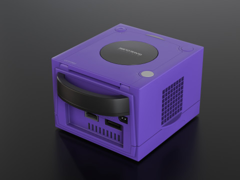 Nintendo Gamecube 3D 모델