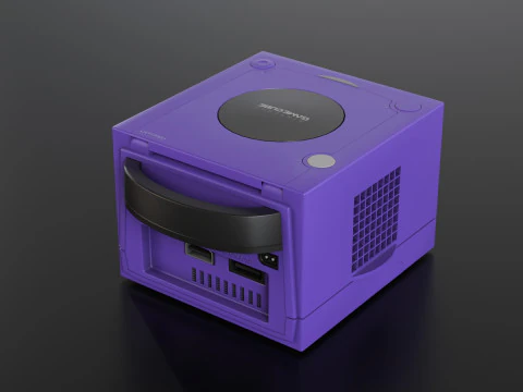 Nintendo Gamecube 3D Model