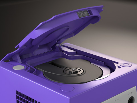 Nintendo Gamecube 3D 모델