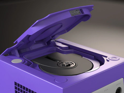 Nintendo Gamecube 3D Model