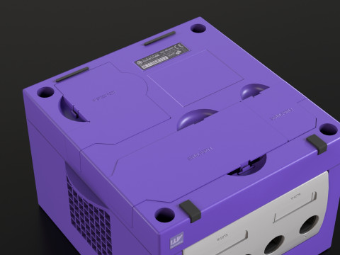 Nintendo Gamecube 3D 모델