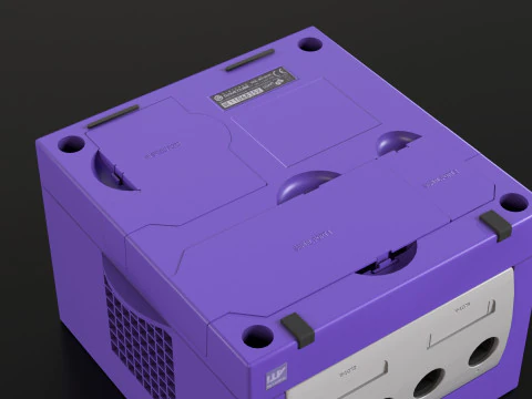 Nintendo Gamecube 3D Model