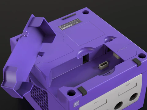 Nintendo Gamecube 3D Model