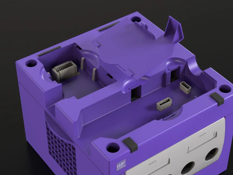 Nintendo Gamecube 3D Model