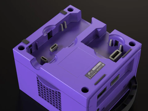 Nintendo Gamecube 3D Model