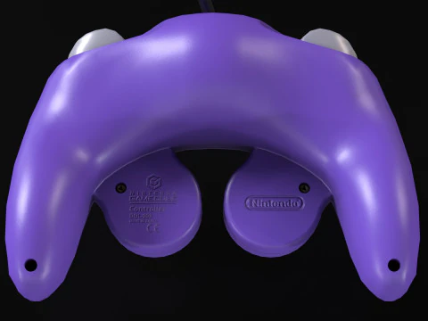 Nintendo Gamecube 3D Model