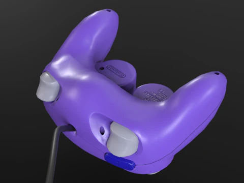 Nintendo Gamecube 3D Model