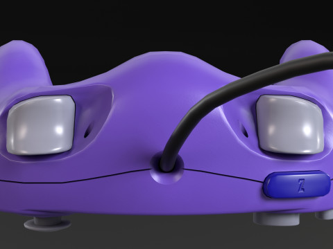 Nintendo Gamecube 3D 모델