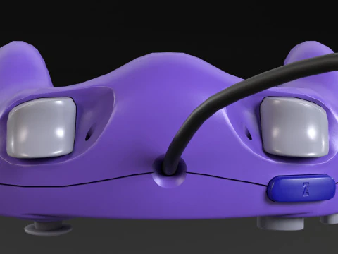 Nintendo Gamecube 3D Model