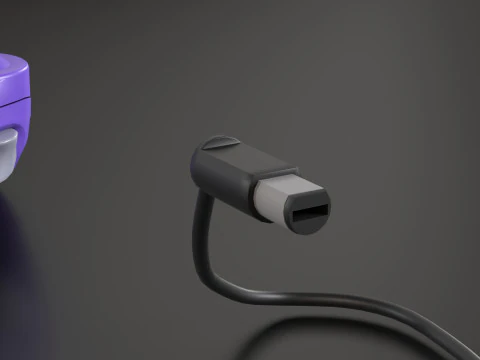 Nintendo Gamecube 3D Model