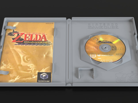 Nintendo Gamecube 3D 모델