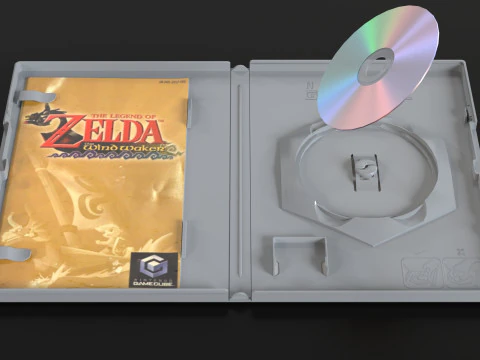 Nintendo Gamecube 3D Model