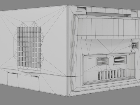 Nintendo Gamecube 3D 모델